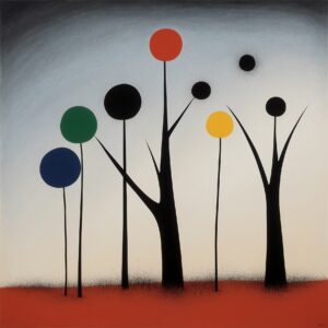Joan Miro Trees Winter